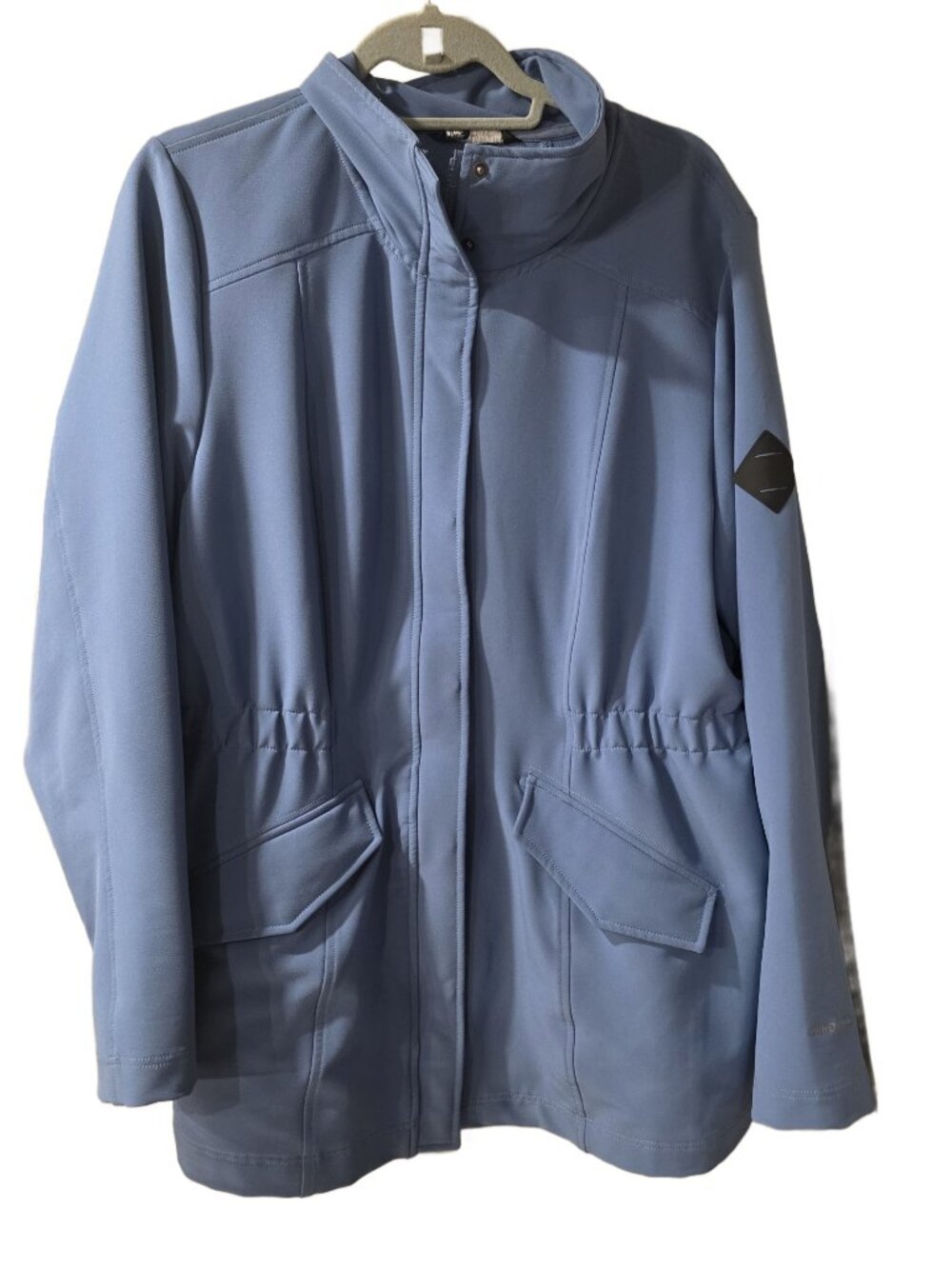 The Northface Windwall Frida Blue Mid length Jacket - sz XL